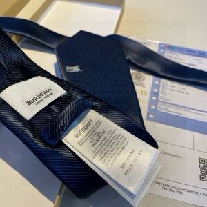 Burberry Blue Tie